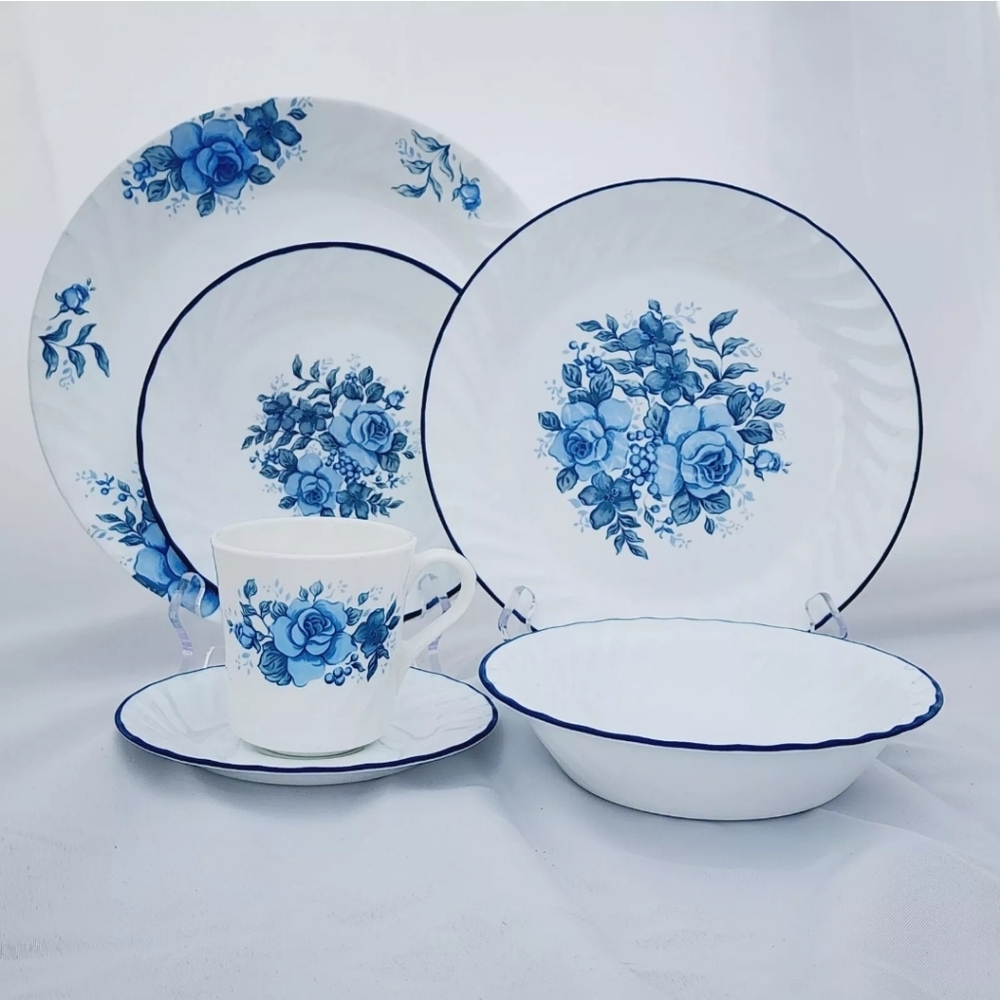 Corelle Blue Velvet 1 Place Setting Replacement Set 6-Pc